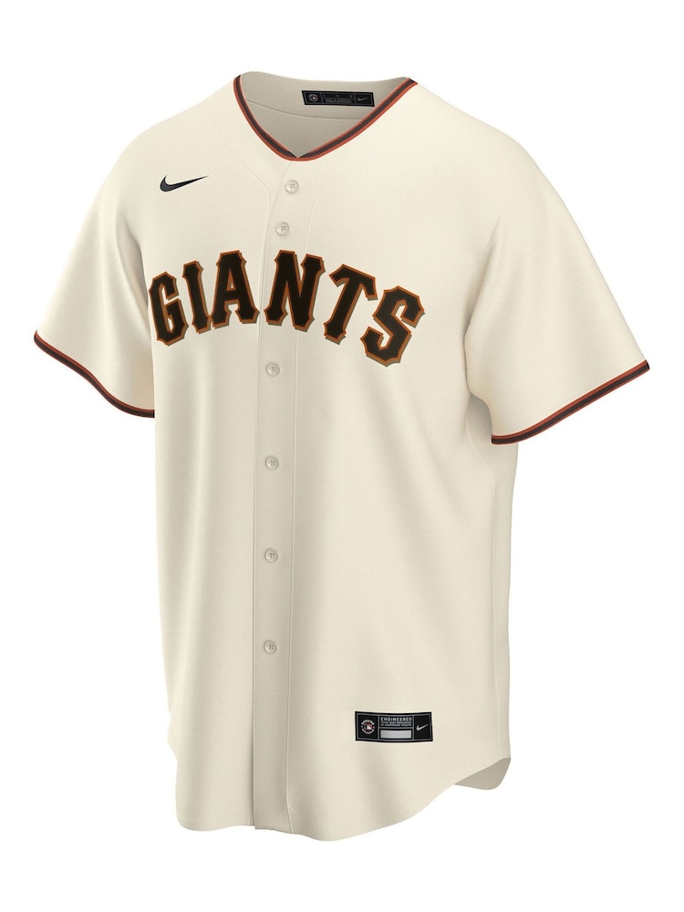 Fanatics San Francisco Giants Official Replica Home White Jersey - Image 2 of 3