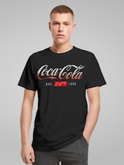 All + Every Black Coca Cola Gradient Logo T-Shirt - Image 2 of 4