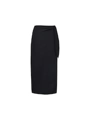 Ro&Zo Crepe Tie Side Skirt - Image 4 of 4