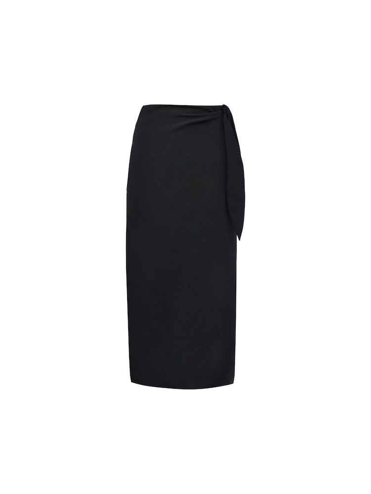 Ro&Zo Crepe Tie Side Skirt - Image 4 of 4
