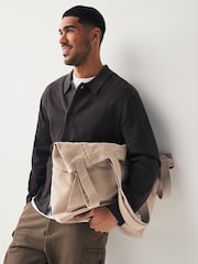Neutral Stone Canvas Tote Bag - Image 1 of 10