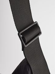 Black Nylon Messenger Bag - Image 5 of 7