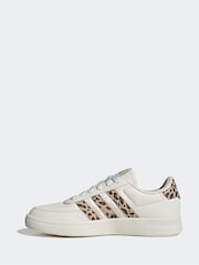 adidas White/Animal Breaknet 2.0 Trainers - Image 2 of 8