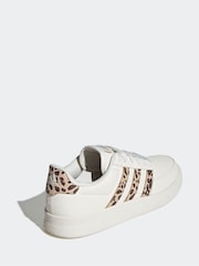 adidas White/Animal Breaknet 2.0 Trainers - Image 4 of 8