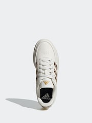 adidas White/Animal Breaknet 2.0 Trainers - Image 5 of 8