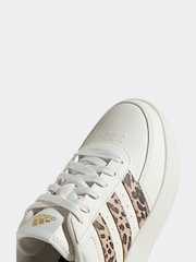 adidas White/Animal Breaknet 2.0 Trainers - Image 7 of 8