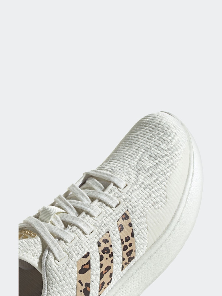 adidas White/Animal Puremotion 2.0 Trainers - Image 7 of 8