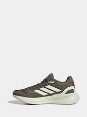 adidas Dark Green Runfalcon 5 Trainers - Image 2 of 8