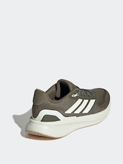 adidas Dark Green Runfalcon 5 Trainers - Image 4 of 8