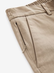 Stone Elasticated Waist Slim Stretch Chino Trousers - Image 10 of 12