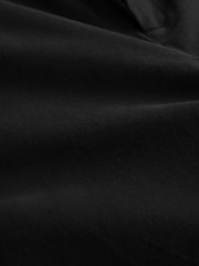 Black Elasticated Waist Slim Stretch Chino Trousers - Image 8 of 10
