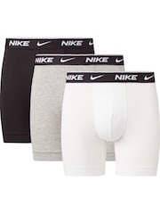 Nike Everyday Cotton Stretch Boxer Briefs 3 Pack - Imagen 1 de 1