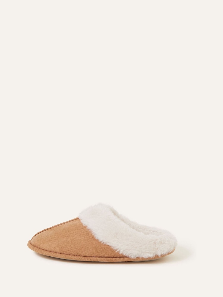 Accessorize Copati Mule iz umetnega krzna - Slika 1 iz 3