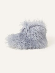 Accessorize Blue Yeti Slipper Boots - Image 1 of 3