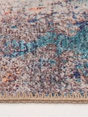 kukoon Multi Washable Carrie Flatwoven Distressed Modern Area Rug - Image 4 of 6