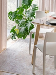 kukoon Beige Washable Zoe Flatwoven Traditional Vintage Style Rug - Image 1 of 6