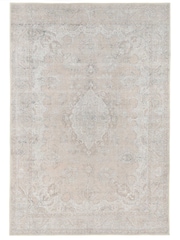 kukoon Beige Washable Zoe Flatwoven Traditional Vintage Style Rug - Image 3 of 6