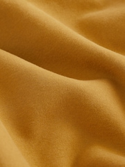 Ochre Yellow Plain Jersey Hoodie (3-16yrs) - Image 5 of 5