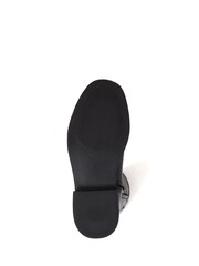 Jones Bootmaker Lauretta Leather Knee Black High Boots - Image 3 of 5