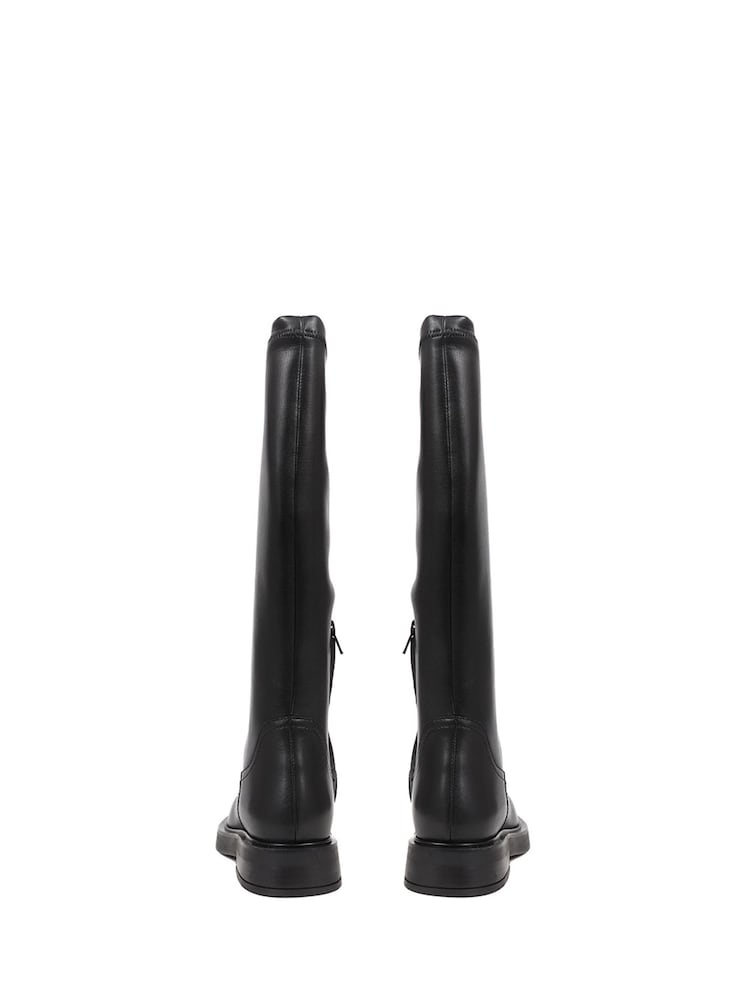 Jones Bootmaker Lauretta Leather Knee Black High Boots - Image 5 of 5