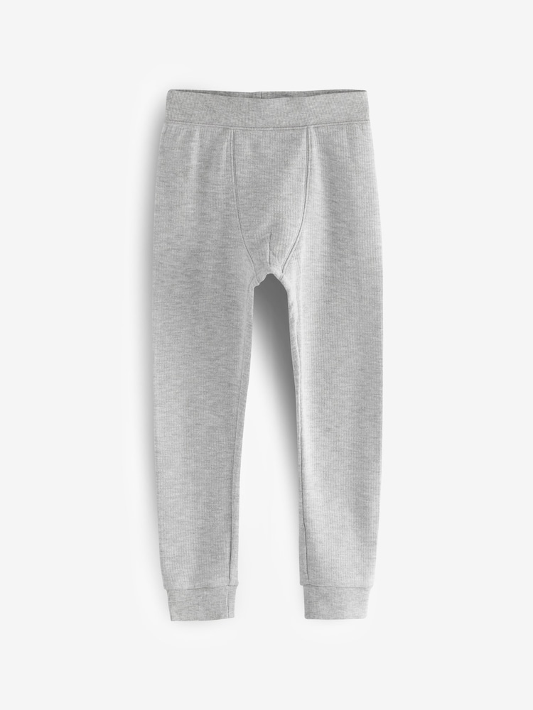 Gris/Blanc - Paquet de jambières thermiques 2 (2-16ans) - Image 3 of 5