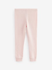 Pink/White Thermal Leggings 2 Pack (2-16yrs) - Image 4 of 5