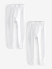 White Thermal Leggings 2 Pack (2-16yrs) - Image 1 of 4