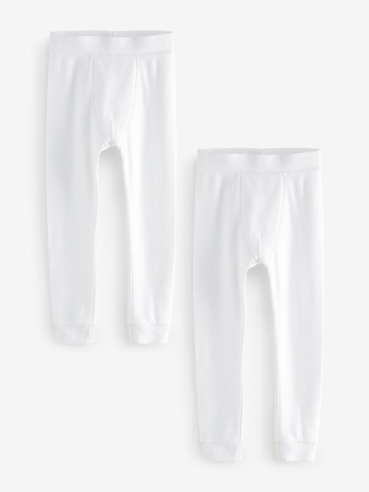 Weiß - Thermo-Leggings im 2er-Pack (2–16 J.) - Bild 1 von 4 Weiß - Thermo-Leggings im 2er-Pack (2–16 J.) - Bild 1 von 4