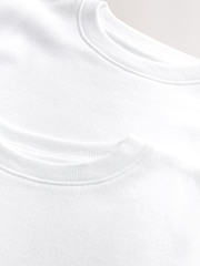 White Thermal Long Sleeve Tops 2 Pack (2-16yrs) - Image 4 of 4