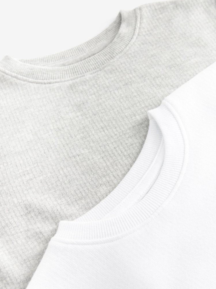 Grau/weiß - Thermo-T-Shirts mit kurzen Ärmeln im 2er-Pack (2–16J.) - Bild 5 von 5 Grau/weiß - Thermo-T-Shirts mit kurzen Ärmeln im 2er-Pack (2–16J.) - Bild 5 von 5