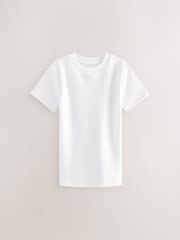 White Thermal Short Sleeve T-Shirts 2 Pack (2-16yrs) - Image 3 of 4