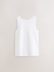 White Thermal Vests 2 Pack (2-16yrs) - Image 2 of 5