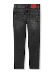 HUGO Black HUGO Denim Black Jeans - Image 4 of 4
