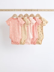 Pink - Kurzarm-Bodys für Babys im 5er-Pack - Bild 1 von 11