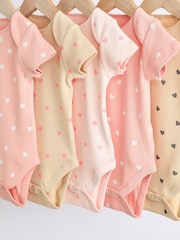Pink - Kurzarm-Bodys für Babys im 5er-Pack - Bild 8 von 11