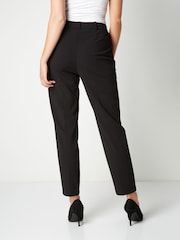 Roman Black Originals Straight Leg Tapered Trousers - Image 2 of 4