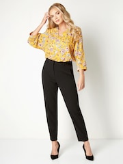Roman Black Originals Straight Leg Tapered Trousers - Image 3 of 4