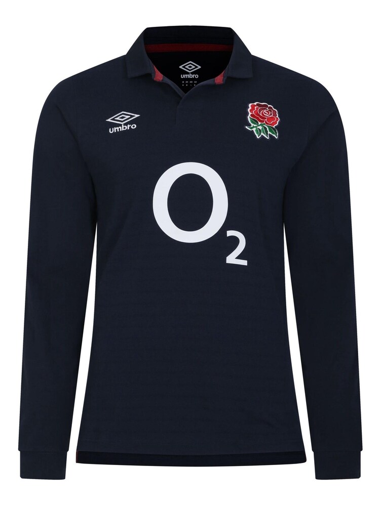 Umbro Blue England Alternate Classic Rugby Shirt - Image 1 of 2
