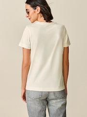 Ecru Nirvana License Band T-Shirt - Image 1 of 6