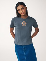 Marin - Utskuren detalj T-shirt - Bild 1 av 1