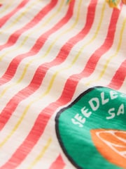 Bright Stripe Tie Detail Blouse - Image 3 of 3