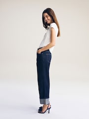 White Premium Modal Rich Short Sleeve Scoop Neck T-Shirt - Image 3 of 7