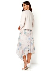 Roman Pink Tailored Jacquard Jacket - Image 2 of 4