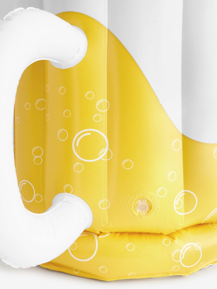 Yellow Inflatable Beer Drinks Cooler - Image 3 of 3
