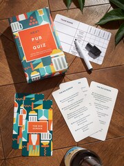 Blue Pub Quiz Game Set - Image 2 of 2