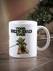 White Star Wars Fathers Day Mug - Image 1 of 3