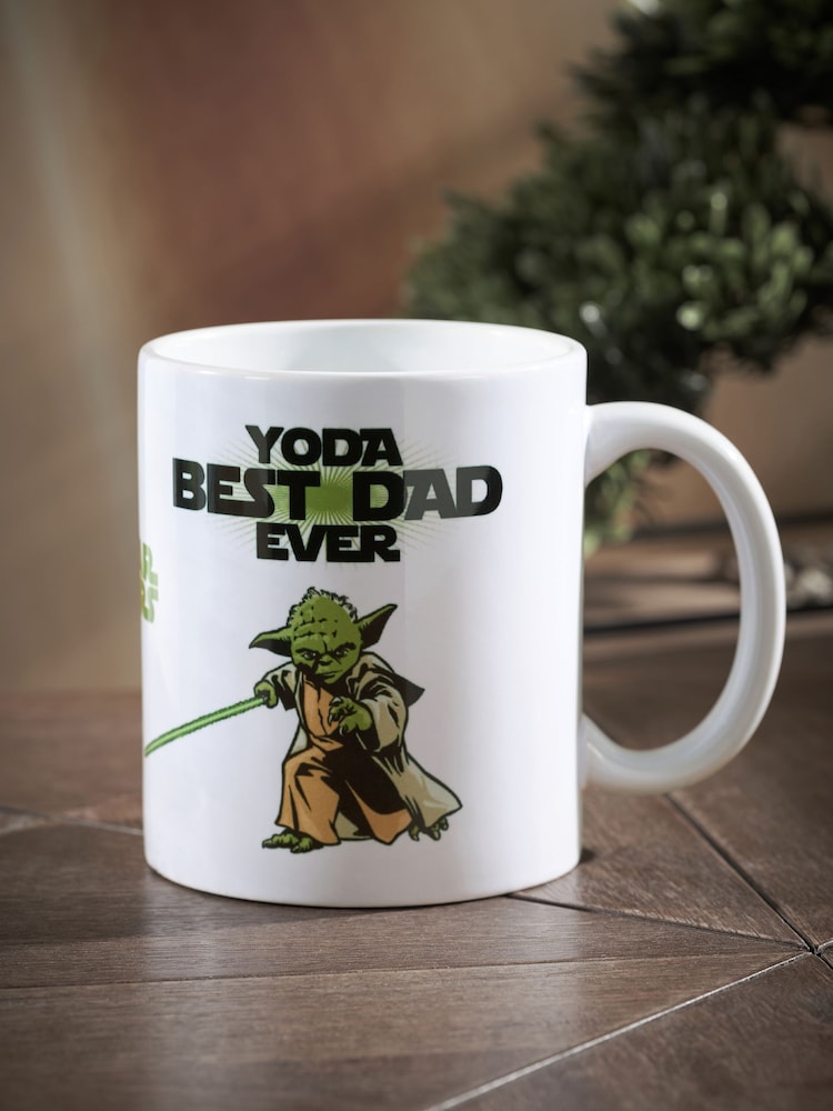White Star Wars Fathers Day Mug - Image 1 of 3 White Star Wars Fathers Day Mug - Image 1 of 3