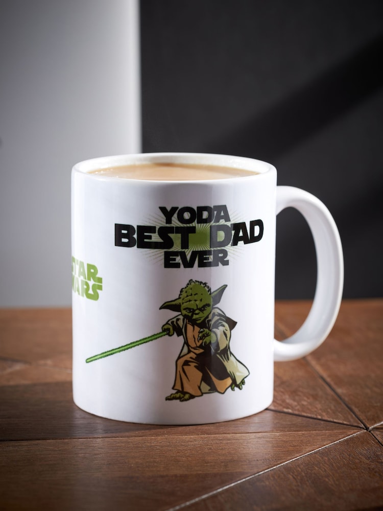 White Star Wars Fathers Day Mug - Image 2 of 3 White Star Wars Fathers Day Mug - Image 2 of 3