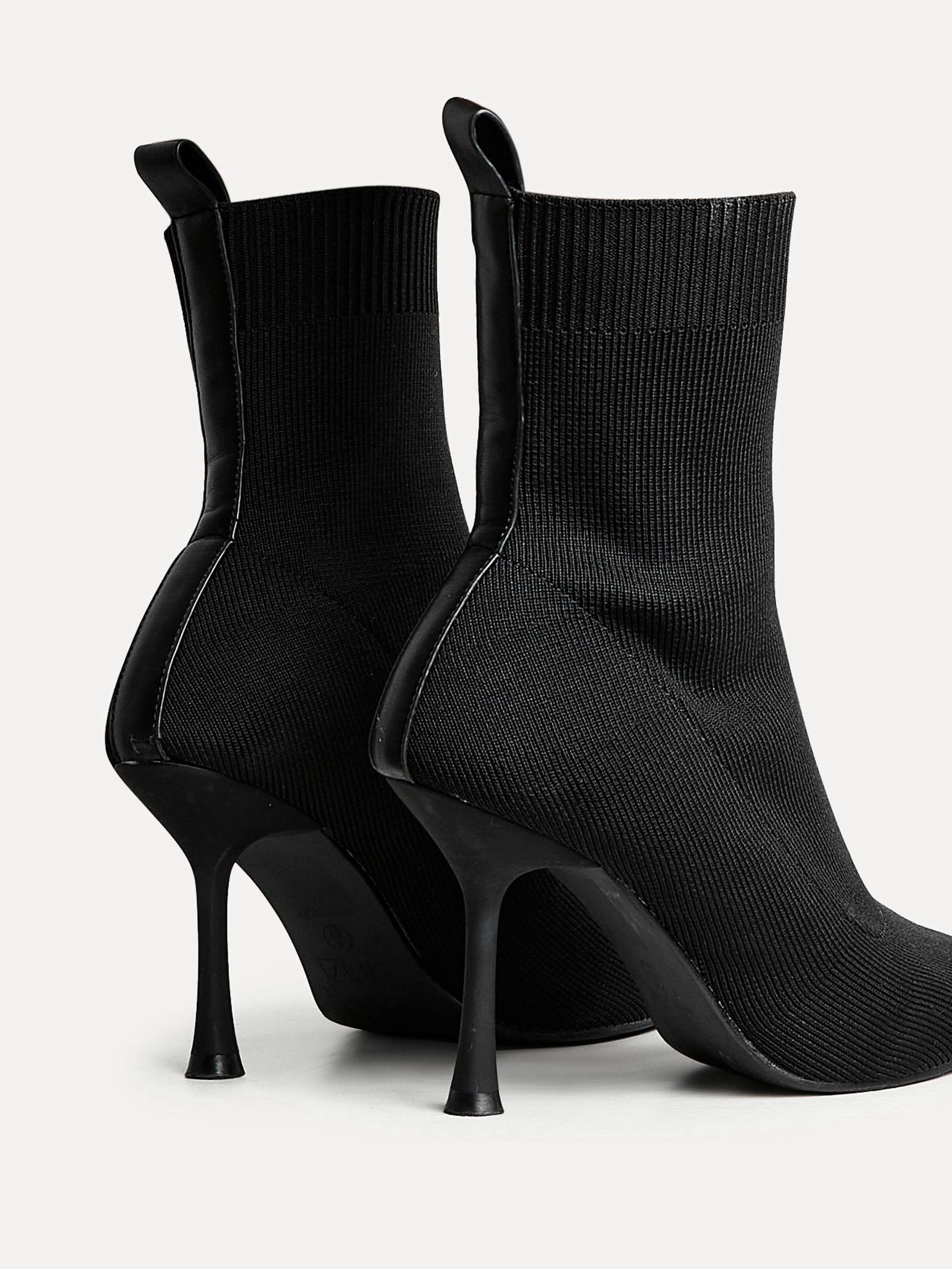 Stiletto sock heels outlet