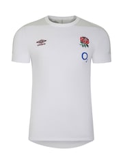 Umbro White England Presentation Rugby T-Shirt SS (O2) Jnr - Image 1 of 2
